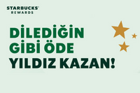 Starbucks 'tan kahve tutkunlarını sevindiren mobil güncellem e; Herkes Yıldız Kazanıyor